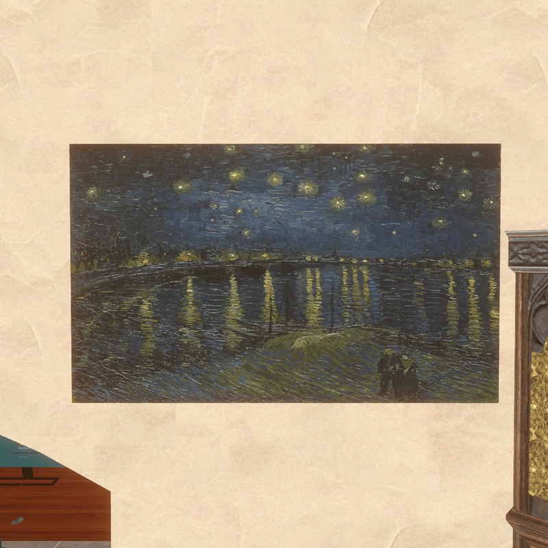 Art - Starry Night Over The Rhone 1888 Van Gogh