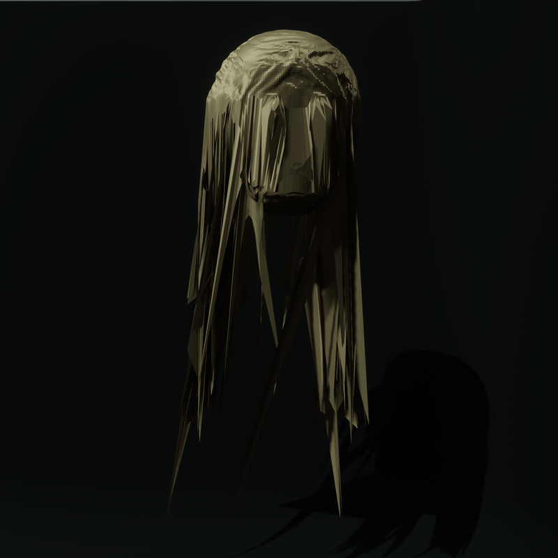Halloween or Horror Wig Stand