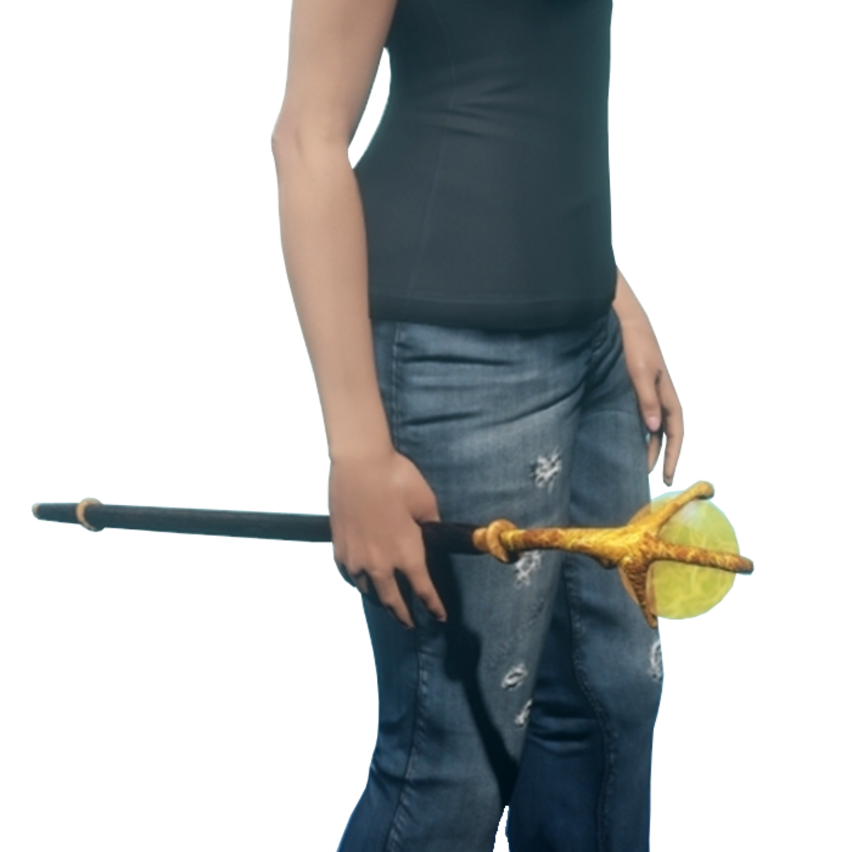 chicken claw scepter - female