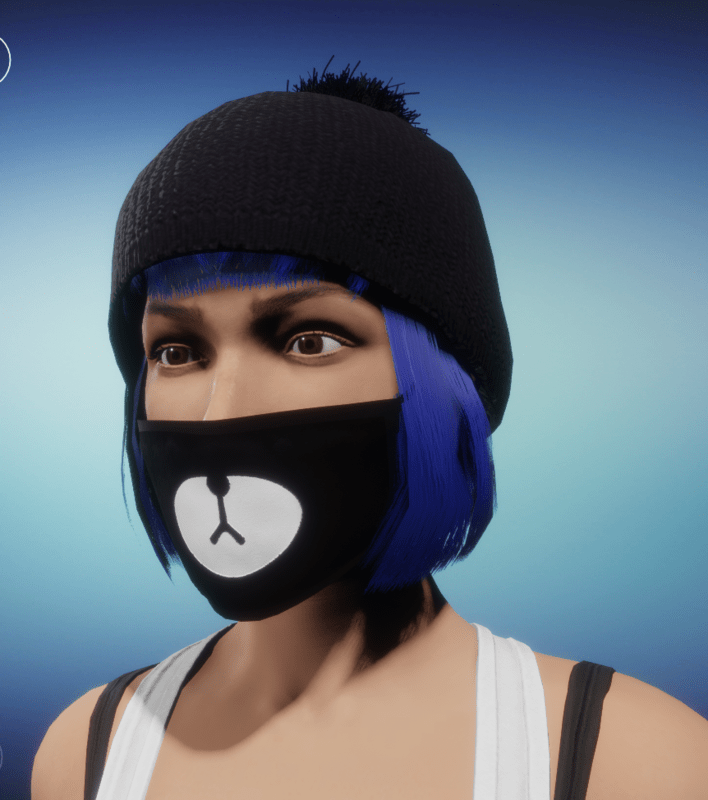 FaceMask Bear female