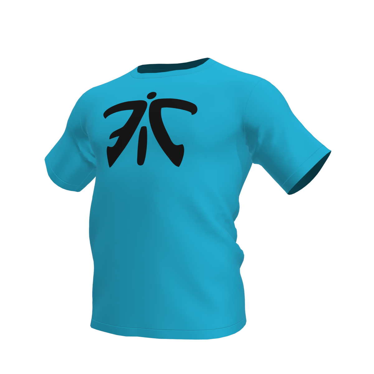 Fnatic Ess Logo Tee, Blue - Male