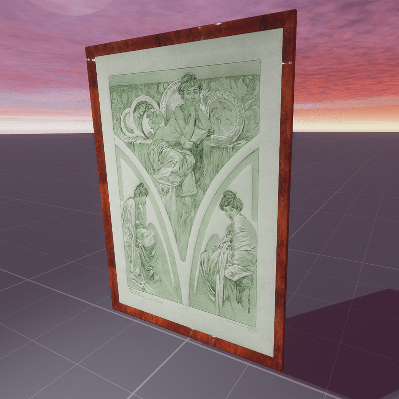 Figures Decoratives Plate 1 Alphonse Mucha