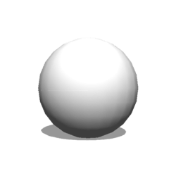 sky orb with platform  untextured