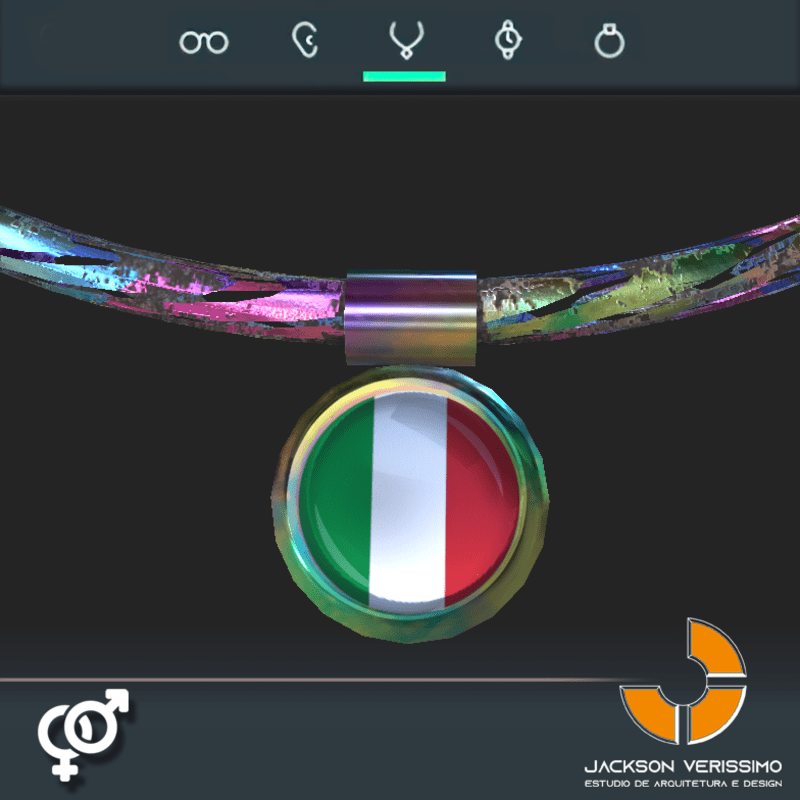 Global Necklace- Italy