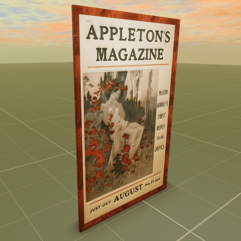 Appletons Magazine Alphonse Mucha