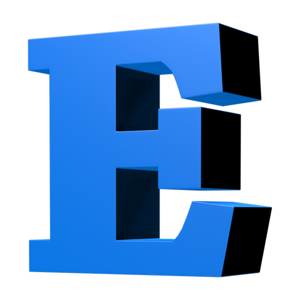 LOOT: Letter E (Blue)