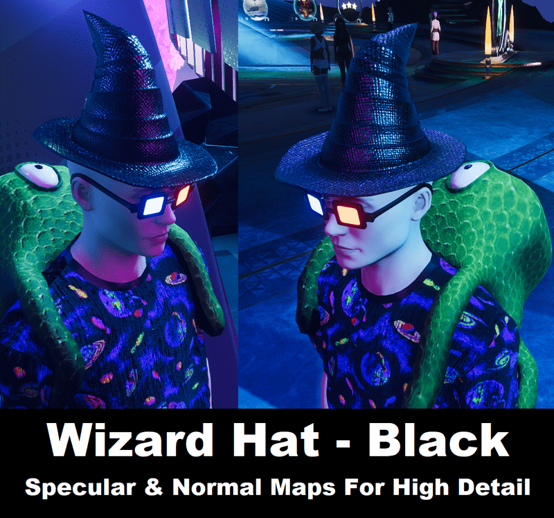 Wizard Hat - Black