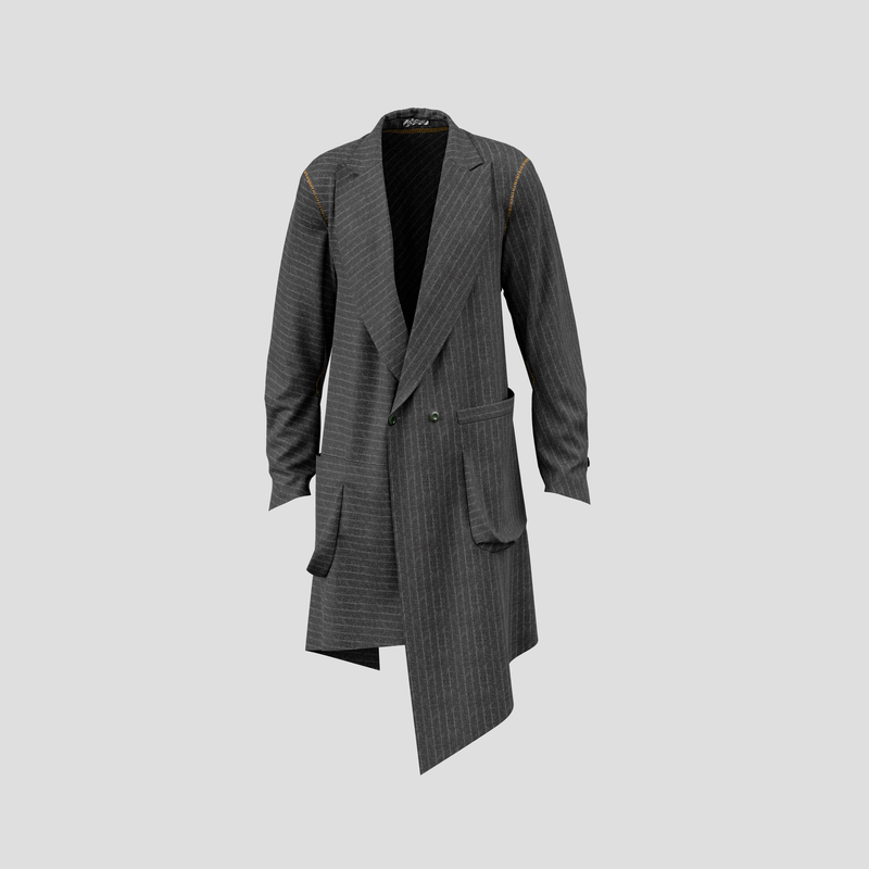 Trailblazer chalk striped gray