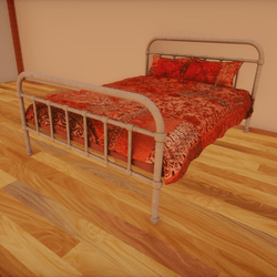 Old Iron Bed