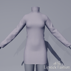 L.F. NOELLE KNIT DRESS GREY