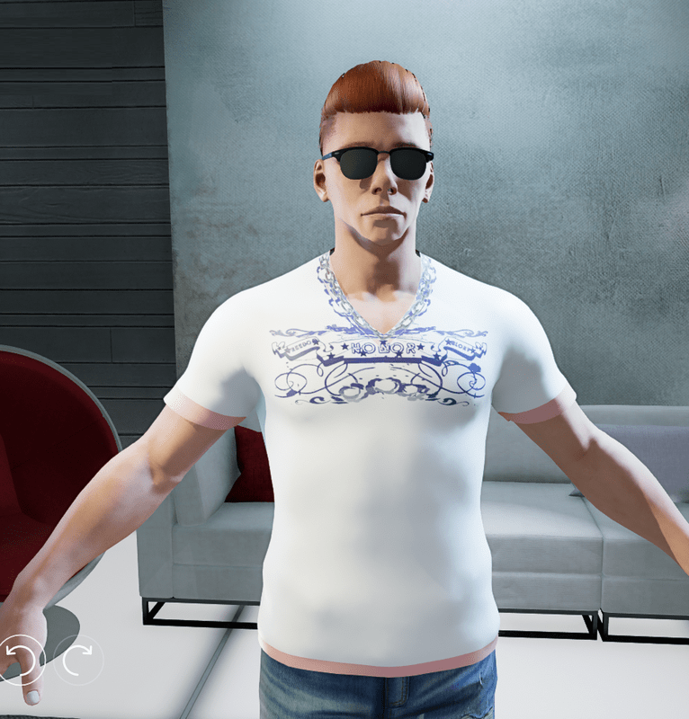 V-Neck Freedom-Honor-Glory