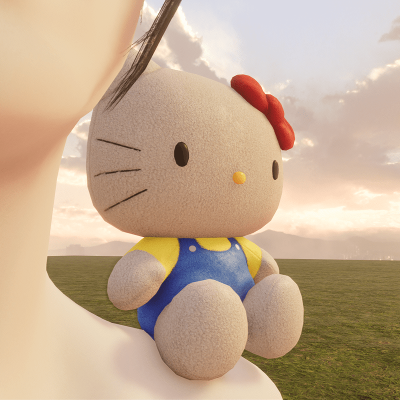 Hello Kitty Shoulder Pet - Unisex