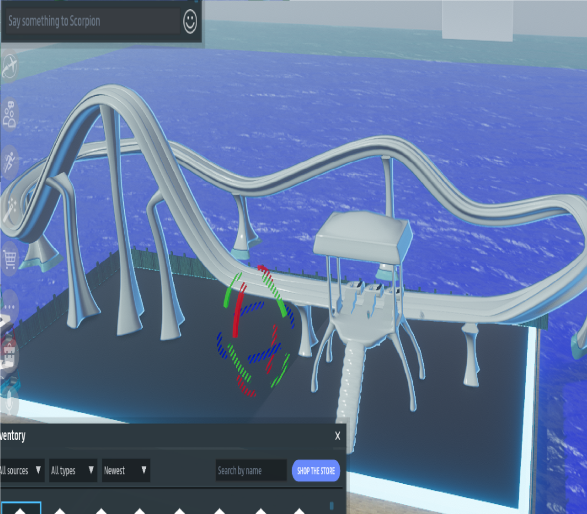 Fire Goats Roller Coaster