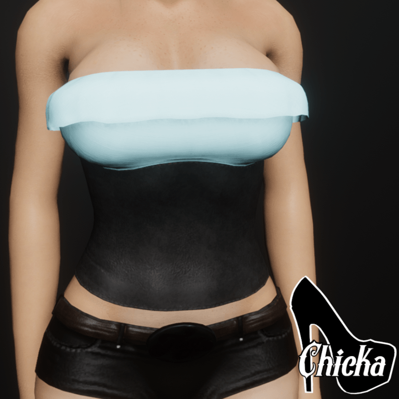 Corset "Mint" (CHICKA AVATARS)