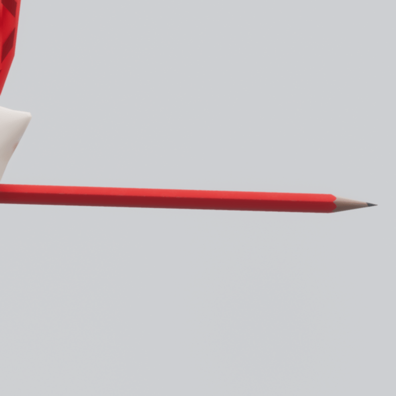 Pencil in the nose, ear and mouth (TM)