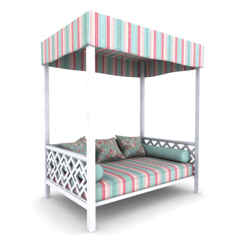 Canopy Lounger - Pink