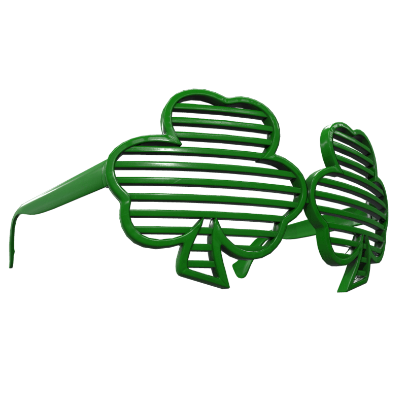 Shamrock Glasses - Female