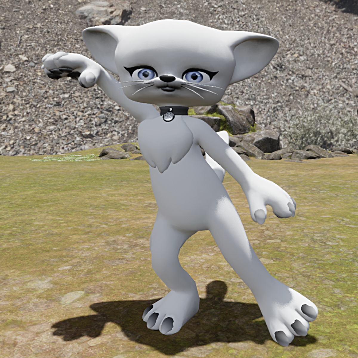 TKA GRAY CAT AVATAR