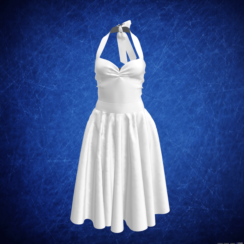 1950's White Dress