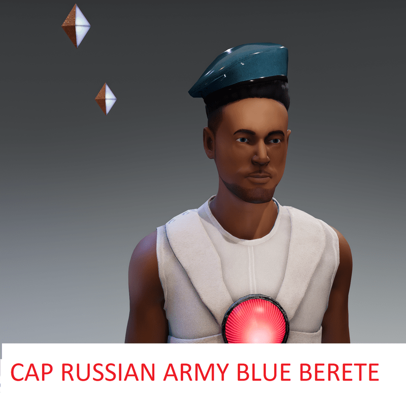 blue berette