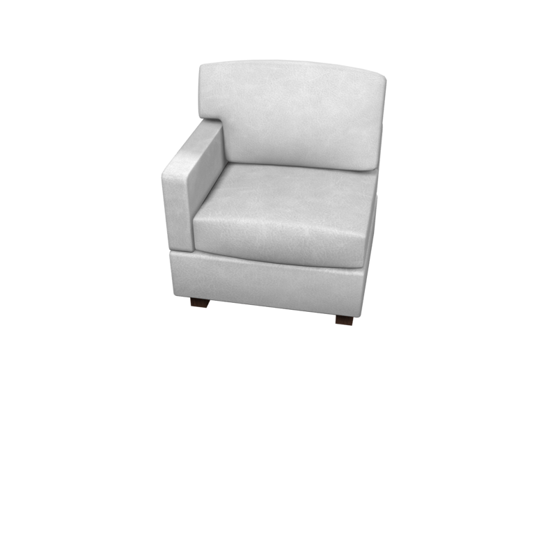 Couch (Left White)