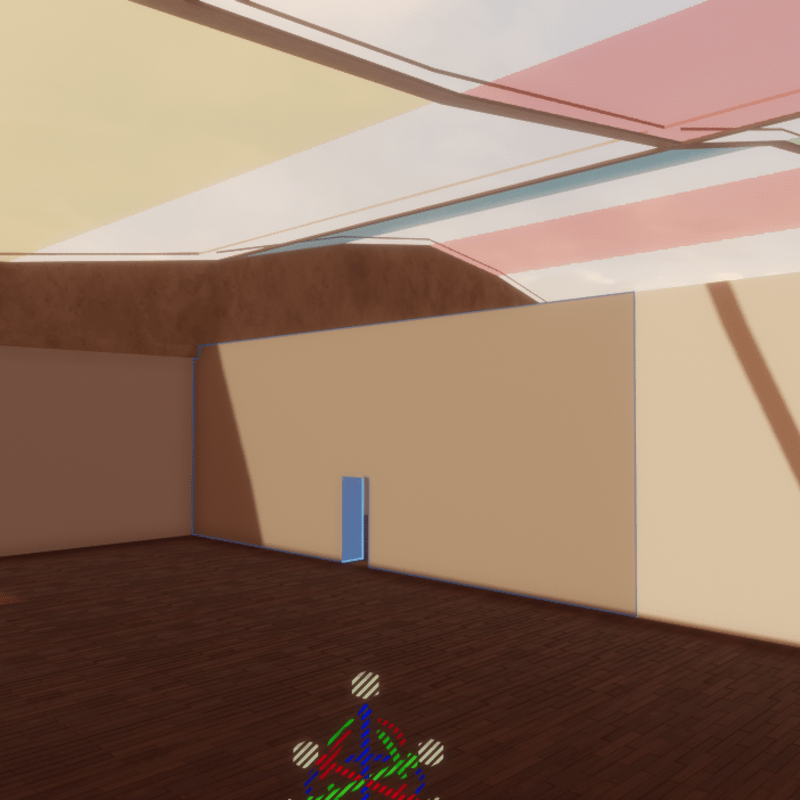 TKA partition wall for building gallery H4