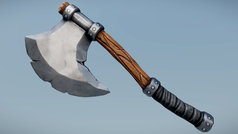 Stylized Axe 01 - C