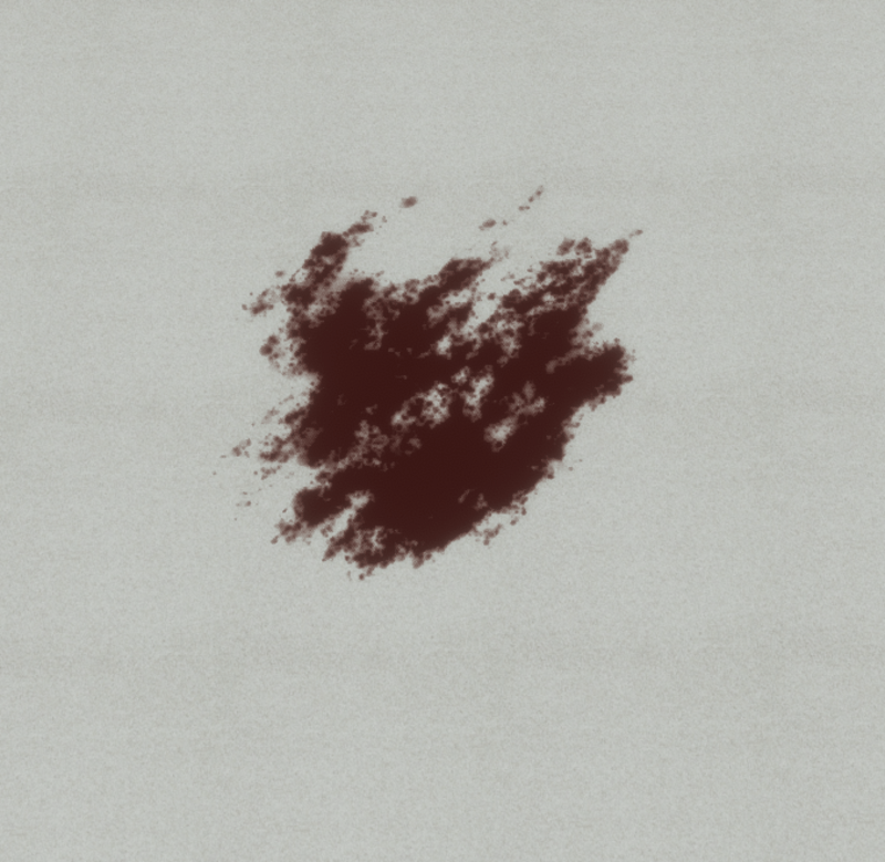 Transparent Horror blood 2