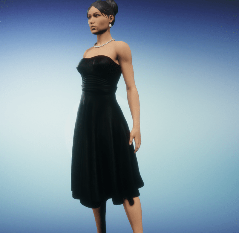 party dress_black