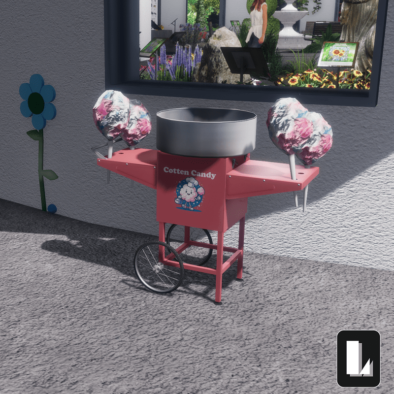 Cotton Candy Vendor
