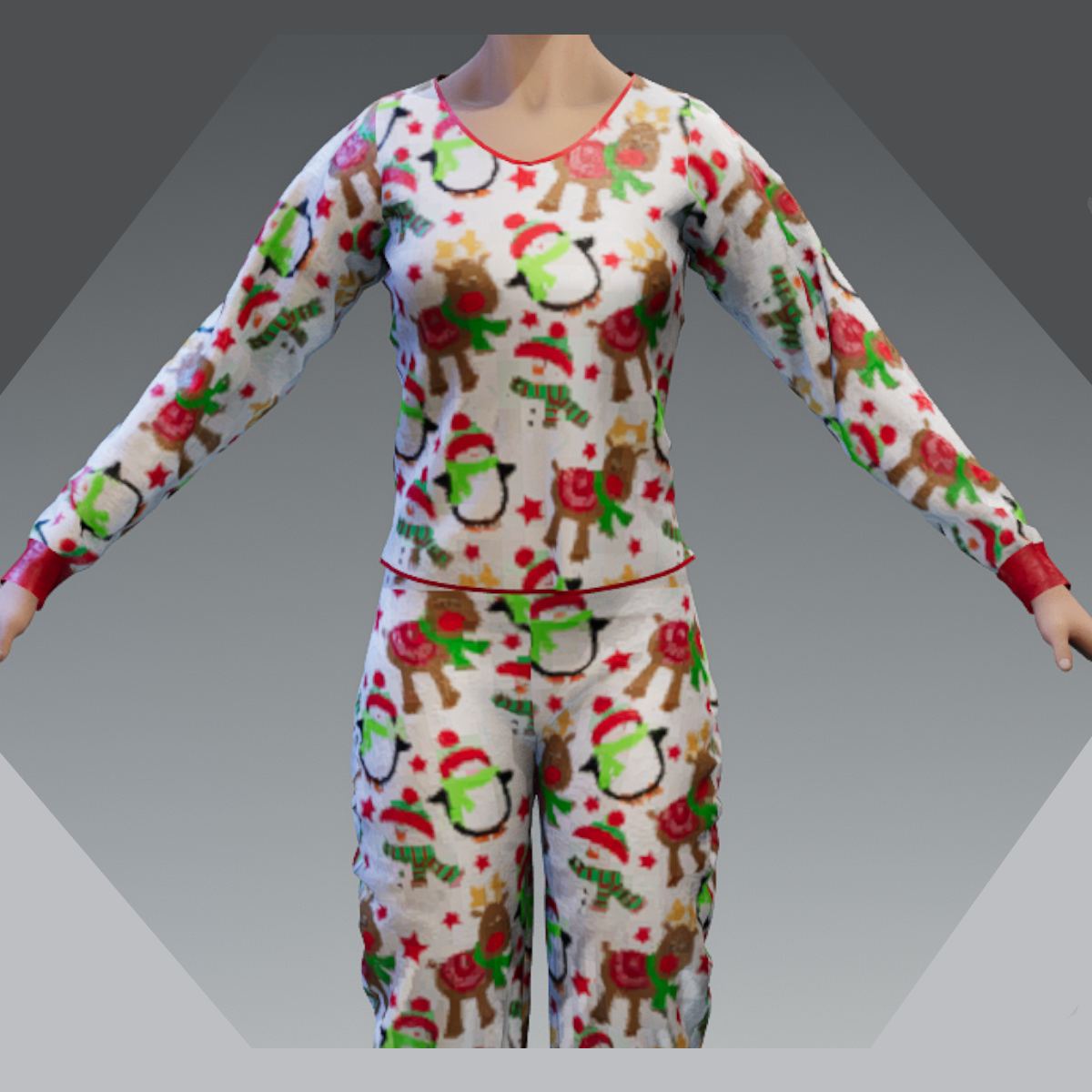 Christmas Pajama's Woodland Animals