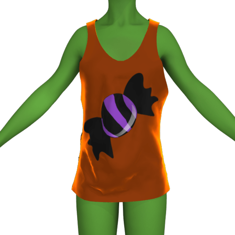 Tank halloween candy