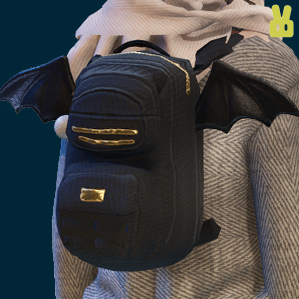 black wing backpack