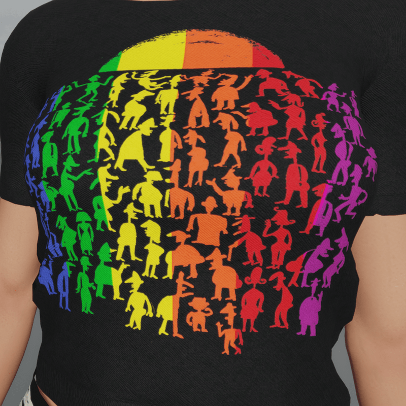 Pride Crowd T-Shirt F