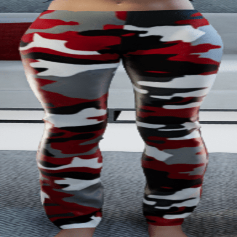 Red Camo Pants