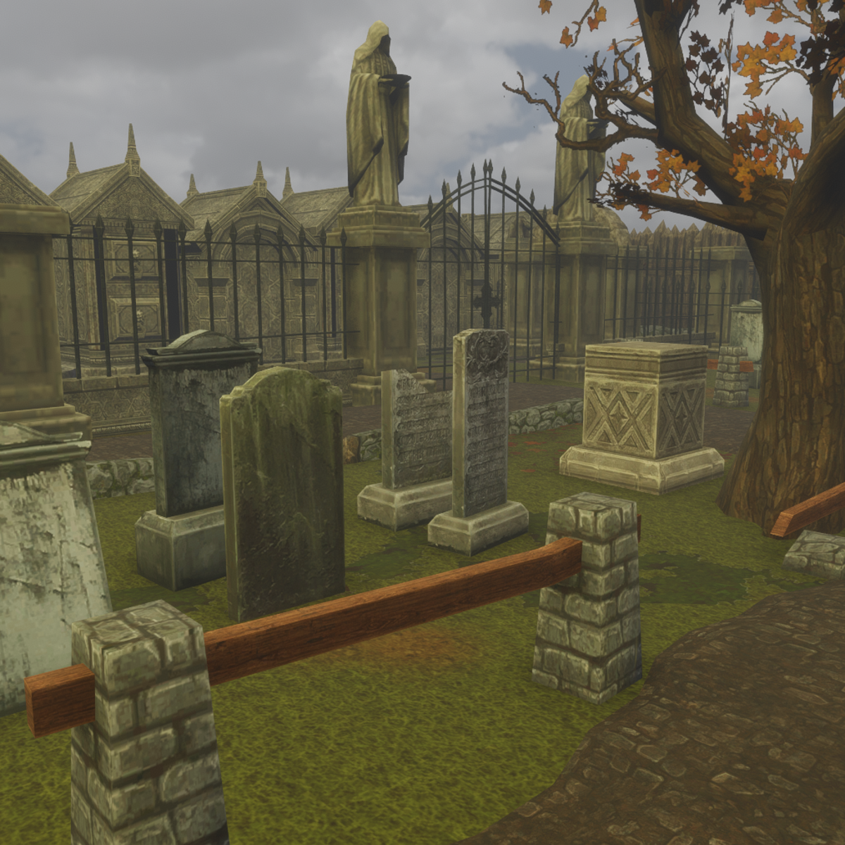 Cemetery Set