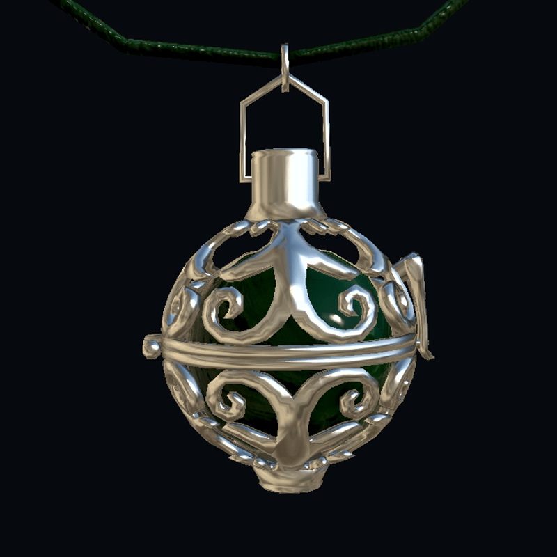 Necklace The Engelrufer - (angel caller), 24mm Diameter