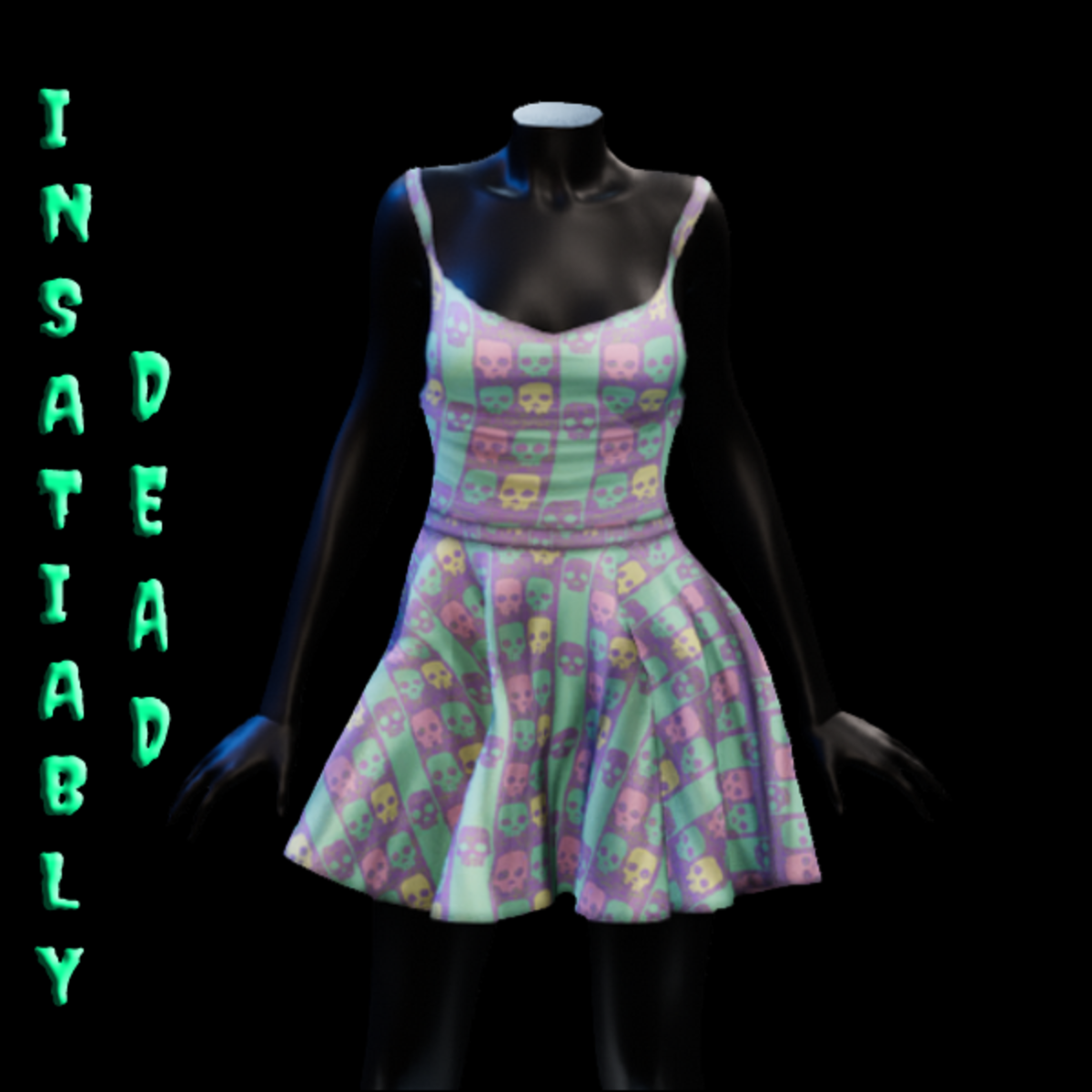 Pastel Goth Dress 1