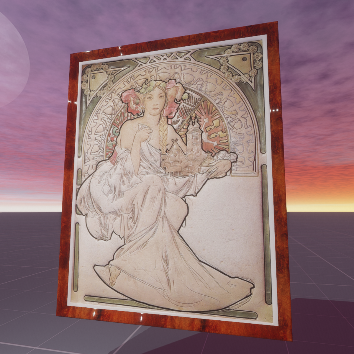 Exhibition of Architecture and Engineering Alphonse Mucha 1897