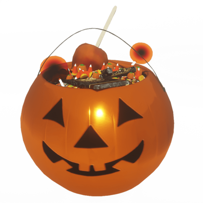 Men's Halloween Bucket