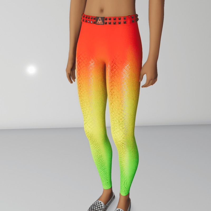 rainbow leggings