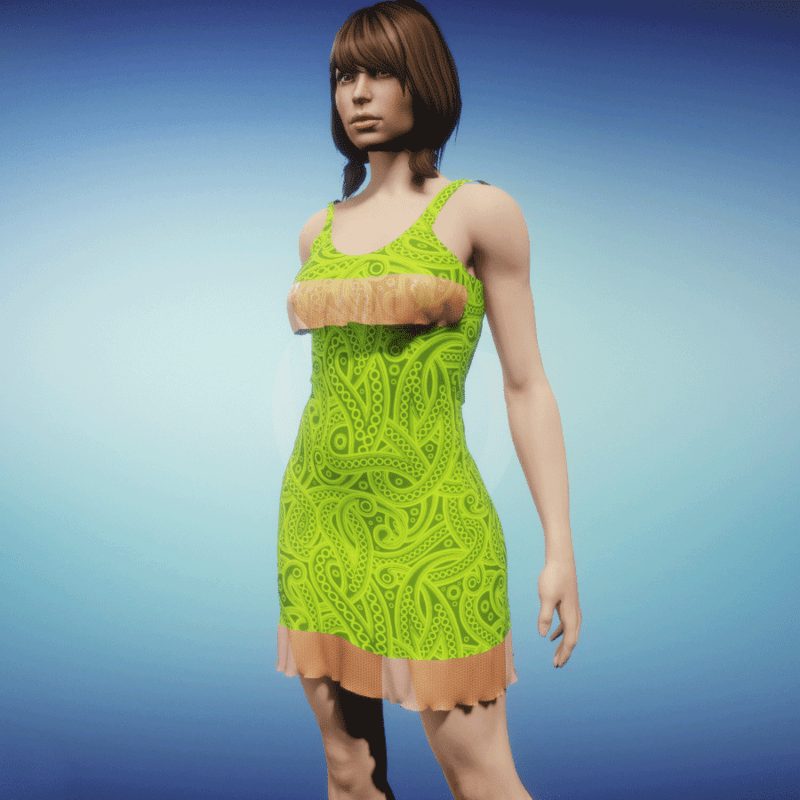 Summerdress Sina green