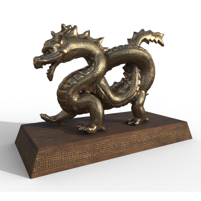 Small Dragon Statue