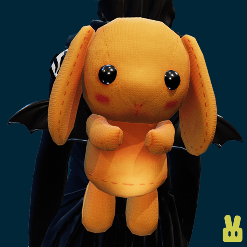 halloween bunny backpack