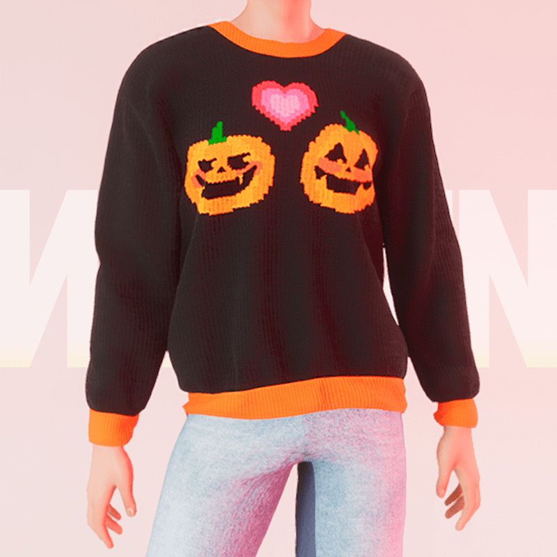 Spooky Lovers Sweater