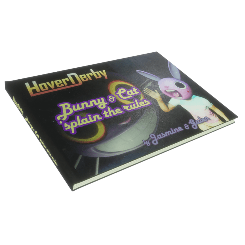 HoverDerby - Bunny & Cat 'splain the rules