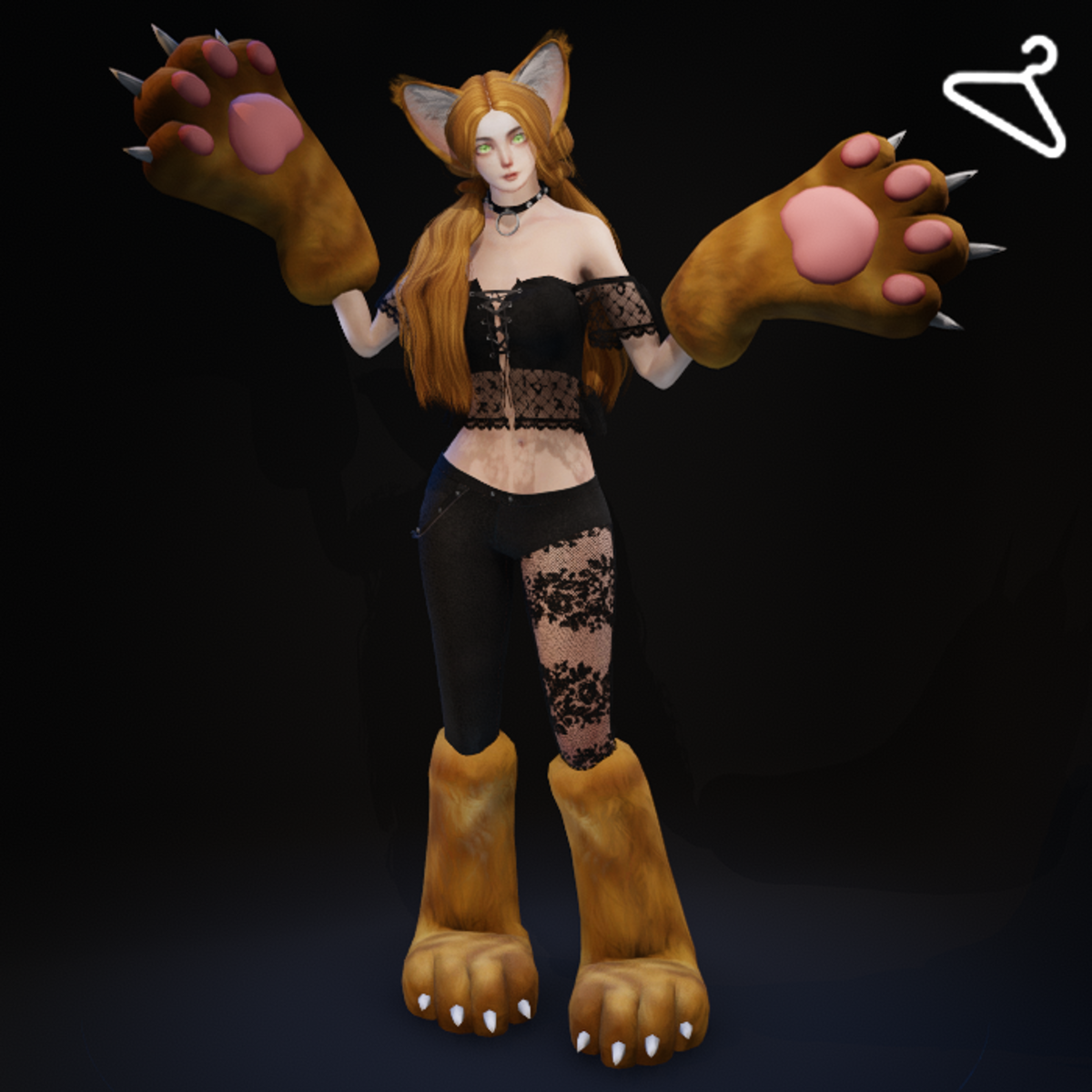 Cat Paw Combo - Ginger Tabby