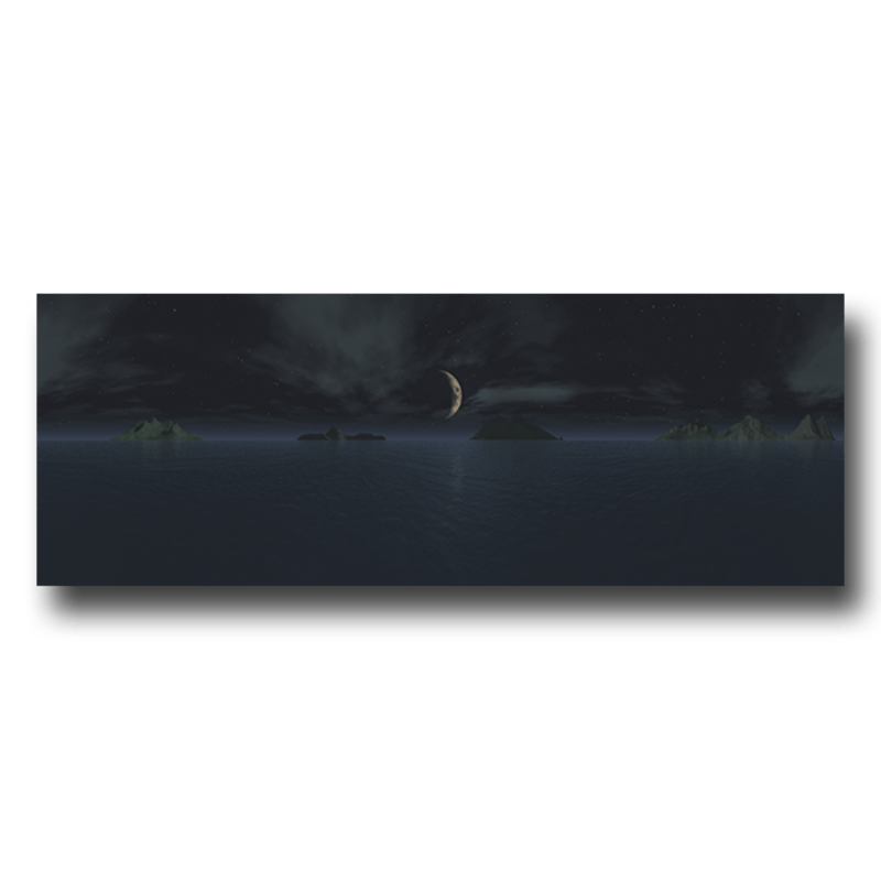 Skybox Clouds across the moon