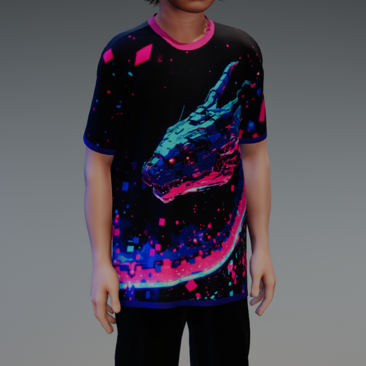 Cyber Serpent T-shirt