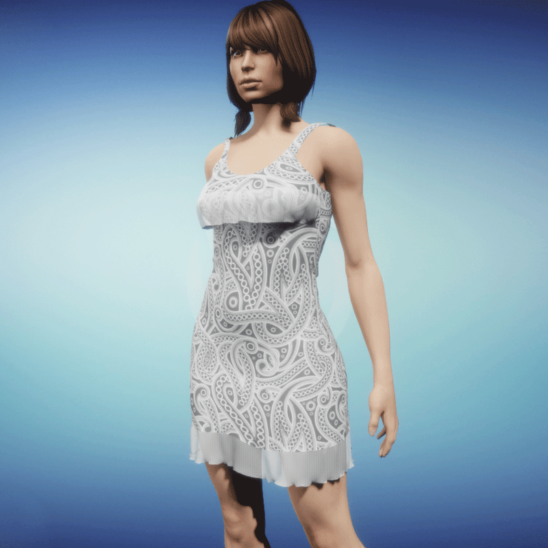 Summerdress Sina white